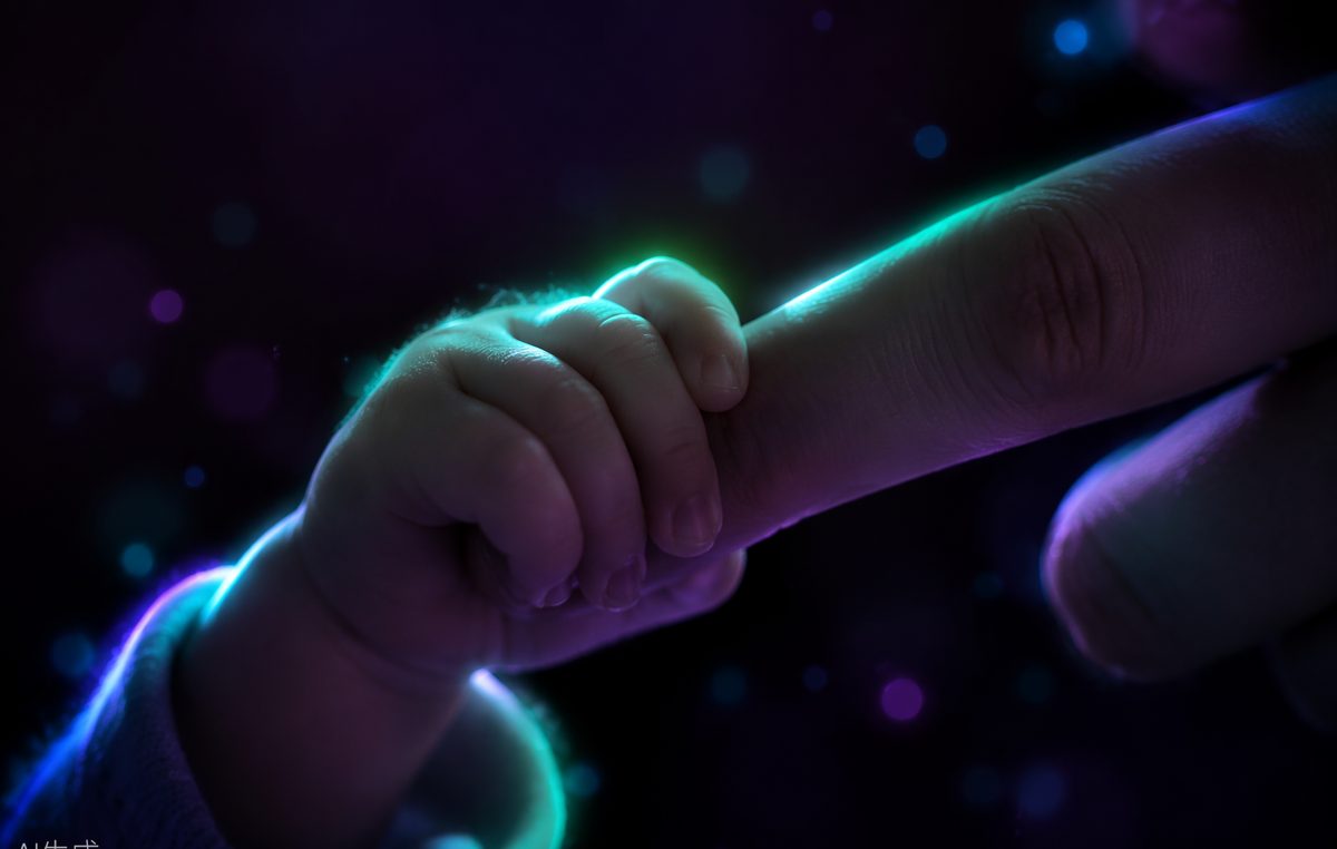Newborn care representing pediatric genetic screening