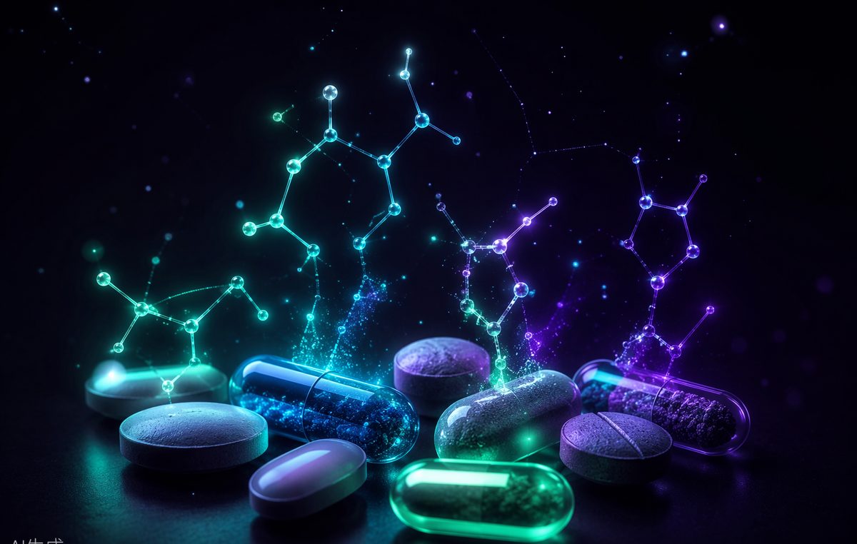 Prescription medications representing pharmacogenomic drug-gene testing